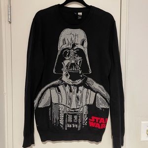 Divided by H&M Men’s Sweater Darth Vader,Used once